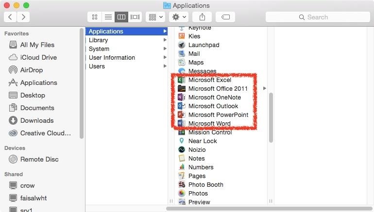 reinstall word for mac 2016